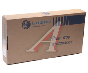 Изображение 5, LRH0241 Радиатор отопителя М-2141 алюминиевый LUZAR