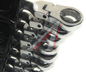Изображение 4, BM61102F Набор ключей трещоточных 8-19мм с шарниром 10 предметов в держателе FORSAGE