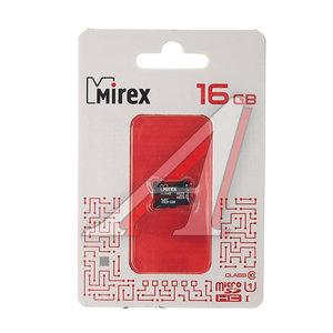 Изображение 1, 13612-MCSUHS16 Карта памяти 16GB MicroSD class 10 MIREX