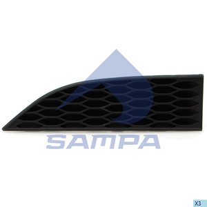 Изображение 2, 18100563 Накладка бампера MERCEDES Actros MP3 в спойлер правая (узкая) SAMPA