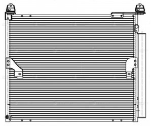 Изображение 4, LRAC1973 Радиатор кондиционера TOYOTA Land Cruiser 150 (09-) LUZAR