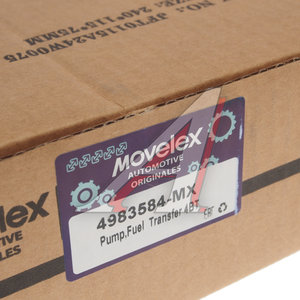 Изображение 5, 4983584-MX Насос топливный КАМАЗ, ПАЗ дв.CUMMINS 4BT низкого давления (ручной подкачки) MOVELEX