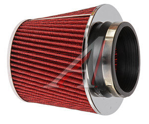 Изображение 1, RS-00127 Фильтр воздушный PRO SPORT TORNADO красный хром универсальный d=60, 65, 70, 75, 80, 82, 87