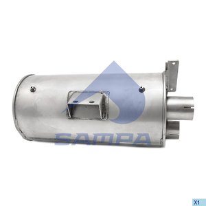 Изображение 1, 022.499 Глушитель MAN с катализатором (ЕВРО-5) SAMPA