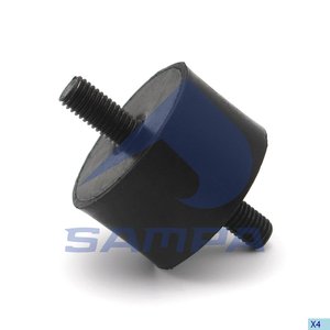 Изображение 2, 040.078 Подушка SCANIA крепления радиатора (50x30) SAMPA