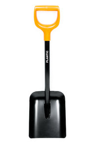 Изображение 1, 11010-01 Лопата автомобильная совковая с металлическим черенком и ручкой Terra PLANTIC