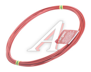 Изображение 1, AX3551 Провод монтажный ПВАМ 10м (сечение 1.5 кв.мм) красный CARGEN