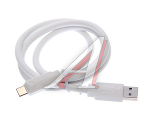 Изображение 1, NB232 White Кабель USB Type C 1м белый XO