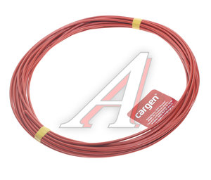 Изображение 1, AX3591 Провод монтажный ПВАМ 10м (сечение 2.5 кв.мм) красный CARGEN