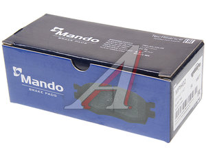 Изображение 2, MPH02 Колодки тормозные HYUNDAI Elantra, Lantra (91-) (1.8) передние (4шт.) MANDO