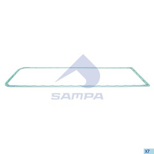 Изображение 2, 043.495 Прокладка SCANIA 4, G, P, R, T series дв.DC13 картера масляного SAMPA