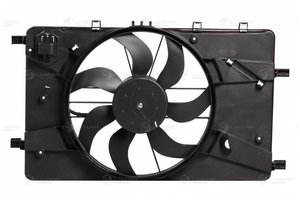Изображение 2, LFK21106 Вентилятор OPEL Astra J (10-) охлаждения радиатора с кожухом LUZAR