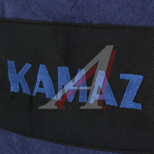 Изображение 2, КАМАЗ 1в+2н Чр-Син Авточехлы КАМАЗ (1 высокий, 2 низких) жаккард черно-синие комплект АВТОРЕАЛ