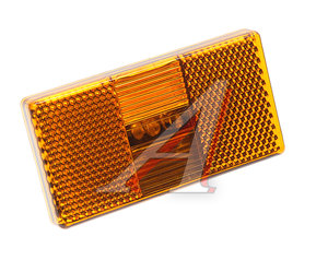 Изображение 1, 50-06 Фонарь габаритный оранжевый 12/24V (разъем овальный) светодиодный ТЕХАВТОСВЕТ