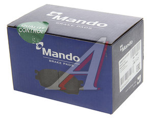 Изображение 3, MBF015107 Колодки тормозные MERCEDES C (W202) (93-01) передние (4шт.) MANDO