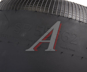 Изображение 3, SP55662 Пневморессора DAF MAN (чулок) (360х30мм, отв. 198.1х198.1мм) SAMPA