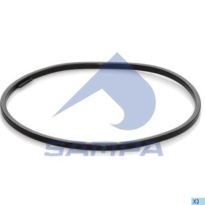 Изображение 4, 040.274 Кольцо уплотнительное SCANIA 3, 4 series ступицы (150х160х5мм) пробковое SAMPA