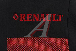 Изображение 2, RENAULT Magnum 2008 Чр-Кр Авточехлы RENAULT Magnum (08-) жаккард черно-красные комплект АВТОРЕАЛ