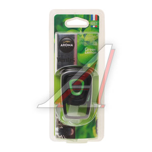Изображение 1, 92916 Ароматизатор на дефлектор жидкостной (зеленый лимон) 8мл "Ventis" AROMA CAR