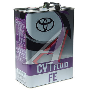 Изображение 1, 08886-02505 Масло трансмиссионное TOYOTA Genuine CVT Fluid FE 4л OE