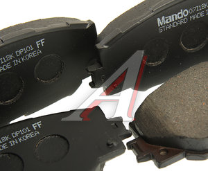 Изображение 2, MPT08 Колодки тормозные TOYOTA Auris (06-12) (Япония), Corolla (07-13) передние (4шт.) MANDO