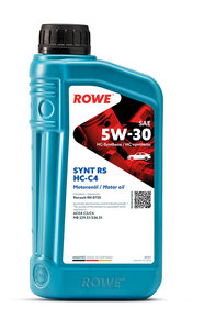 Изображение 1, 20121-0010-99 Масло моторное HIGHTEC SYNT RS C3/C4 5W30 HC синт.1л ROWE