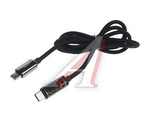 Изображение 1, NB-Q203B Black Кабель USB Type C-USB Type C 1м черный XO