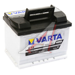 Изображение 1, 6СТ56(1) С15 Аккумулятор VARTA Black Dynamic 56А/ч
