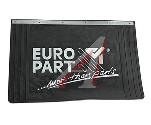 Изображение 1, 9080060401 Брызговик MAN DAF SCANIA резиновый задний (600х400мм с лог."EUROPART" с болтами)(1шт.) EUROPART