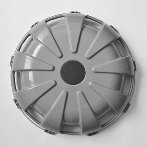 Изображение 1, МК-ПЛ-Р12 Колпак колеса R-22.5 переднего пластик (серый) Турбо ТТ