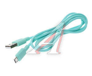 Изображение 1, NB156 Green Кабель micro USB 1м зеленый XO