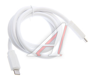 Изображение 2, NBQ233B White Кабель USB Type C-USB Type C 1м белый XO