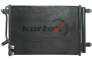 Изображение 1, KRD2097 Радиатор кондиционера VW Golf (11-) KORTEX
