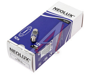 Изображение 2, N269 Лампа 12V C10W SV8.5-8 31мм Standard NEOLUX