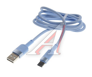 Изображение 1, NB198 blue Кабель USB Type C 1м голубой XO