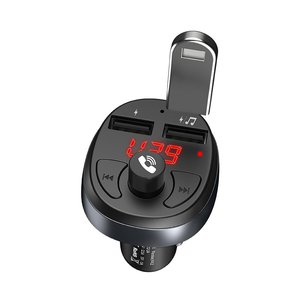 Изображение 4, E41 black Устройство зарядное в прикуриватель с трансмиттером (bluetooth, hands free) HOCO
