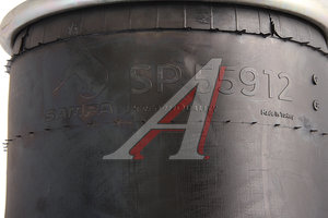 Изображение 4, SP55912-K Пневморессора FRUEHAUF ROR (металлический стакан) (4 шп. M12,  1 штуцер M12) SAMPA