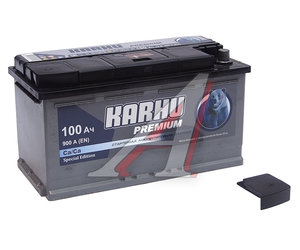 Изображение 2, 6СТ100(0) Аккумулятор KARHU Premium 100А/ч обратная полярность
