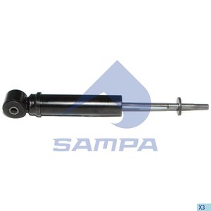 Изображение 1, 040.217-01 Амортизатор SCANIA 4 series кабины задний (240/337 12x88 14x50 I/O) SAMPA