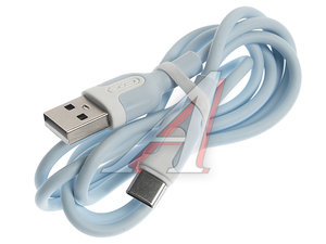 Изображение 1, NB212 Blue Кабель USB Type C 1м голубой XO