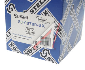 Изображение 7, 88-00709-SX Разъем электрический прицепа ISO 3731 Type S 7-полюсный (розетка пластик) винт. соед. STELLOX