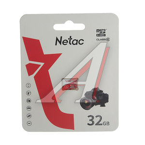 Изображение 1, NT02P500ECO-032G-S Карта памяти 32GB MicroSD class 10 NETAC