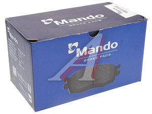 Изображение 2, MBF015545 Колодки тормозные HONDA Accord 9 (2.0/2.4) (MКПП) (08-) передние (4шт.) MANDO