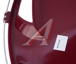 Изображение 2, МК-ПЛ-В09 Колпак колеса R-22.5 заднего пластик (бордовый) (вентилятор) ТТ