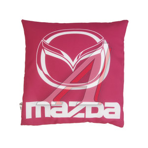 Изображение 1, CK-00054 Подушка автомобильная MAZDA (35х35см) антистрессовая розовая MAGIC BALLS