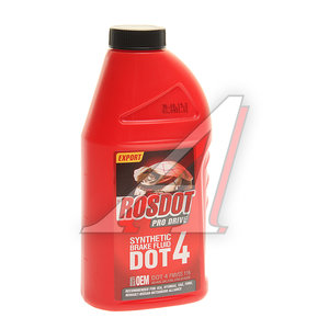 Изображение 1, 430110011 Жидкость тормозная DOT-4 455г Pro Drive ROSDOT