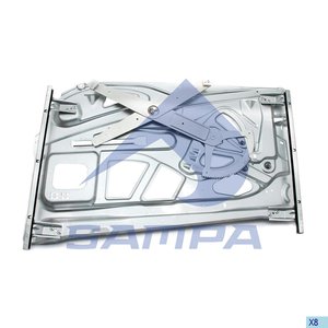 Изображение 2, 204.190 Стеклоподъемник MERCEDES Actros MP2, MP3 двери левой (без мотора) SAMPA