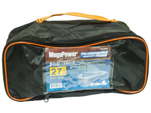 Изображение 2, M-78627 Трос буксировочный 27т 6м-120мм ленточный (петля-петля) в сумке MEGAPOWER
