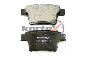 Изображение 3, KT1665STD Колодки тормозные FORD Mondeo (00-07) задние (4шт.) KORTEX