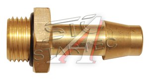 Изображение 1, INF.11.M16/11 Соединитель трубки ПВХ, полиамид М16х1.5/11 удлиненный прямой латунь STARTEC